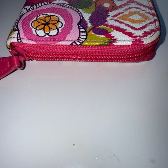 Vera Bradley Mandy Tote With Wallet in the Discontinued "Clementine" pattern. - Picture 13 of 16